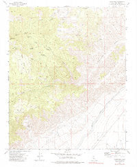 Cache Peak California Historical topographic map, 1:24000 scale, 7.5 X 7.5 Minute, Year 1973