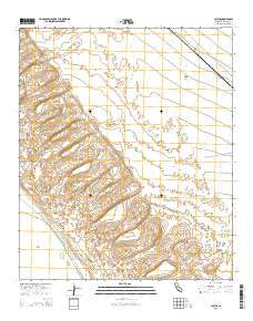 Cactus California Current topographic map, 1:24000 scale, 7.5 X 7.5 Minute, Year 2015