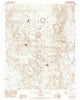Cactus Peak California Historical topographic map, 1:24000 scale, 7.5 X 7.5 Minute, Year 1983