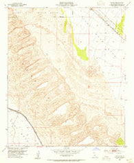 Cactus California Historical topographic map, 1:24000 scale, 7.5 X 7.5 Minute, Year 1953