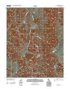 Cactus Peak California Historical topographic map, 1:24000 scale, 7.5 X 7.5 Minute, Year 2012