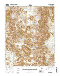 Cactus Peak California Current topographic map, 1:24000 scale, 7.5 X 7.5 Minute, Year 2015