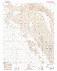Cadiz Lake California Historical topographic map, 1:24000 scale, 7.5 X 7.5 Minute, Year 1985