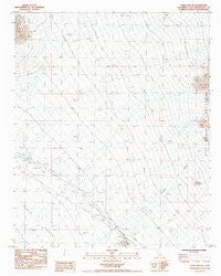 Cadiz Lake NE California Historical topographic map, 1:24000 scale, 7.5 X 7.5 Minute, Year 1985
