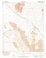 Cadiz Lake California Historical topographic map, 1:62500 scale, 15 X 15 Minute, Year 1956