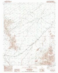 Cadiz Summit California Historical topographic map, 1:24000 scale, 7.5 X 7.5 Minute, Year 1985