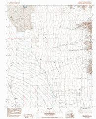 Cadiz Valley NE California Historical topographic map, 1:24000 scale, 7.5 X 7.5 Minute, Year 1983