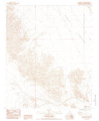 Cadiz Valley NW California Historical topographic map, 1:24000 scale, 7.5 X 7.5 Minute, Year 1984