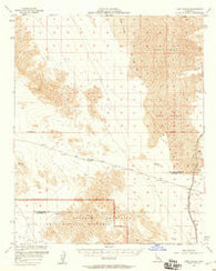 Cadiz Valley California Historical topographic map, 1:62500 scale, 15 X 15 Minute, Year 1956