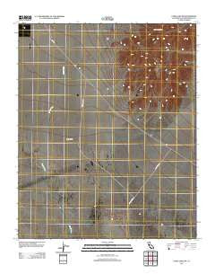 Cadiz Lake NW California Historical topographic map, 1:24000 scale, 7.5 X 7.5 Minute, Year 2012