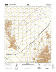 Cadiz Summit California Current topographic map, 1:24000 scale, 7.5 X 7.5 Minute, Year 2015