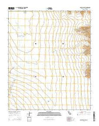 Cadiz Valley NE California Current topographic map, 1:24000 scale, 7.5 X 7.5 Minute, Year 2015