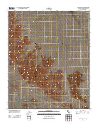 Cadiz Valley NW California Historical topographic map, 1:24000 scale, 7.5 X 7.5 Minute, Year 2012