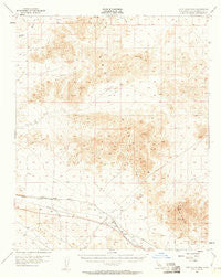 Cady Mountains California Historical topographic map, 1:62500 scale, 15 X 15 Minute, Year 1955