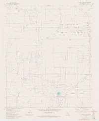Cahuilla Mtn California Historical topographic map, 1:24000 scale, 7.5 X 7.5 Minute, Year 1981