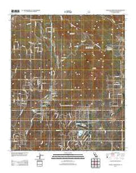Cahuilla Mountain California Historical topographic map, 1:24000 scale, 7.5 X 7.5 Minute, Year 2012