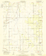 Cairns Corner California Historical topographic map, 1:24000 scale, 7.5 X 7.5 Minute, Year 1951