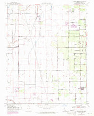 Cairns Corner California Historical topographic map, 1:24000 scale, 7.5 X 7.5 Minute, Year 1950