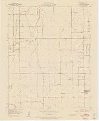 Cairns Corner California Historical topographic map, 1:24000 scale, 7.5 X 7.5 Minute, Year 1951
