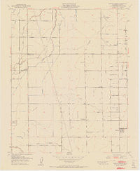 Cairns Corner California Historical topographic map, 1:24000 scale, 7.5 X 7.5 Minute, Year 1951