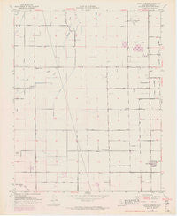 Cairns Corner California Historical topographic map, 1:24000 scale, 7.5 X 7.5 Minute, Year 1950