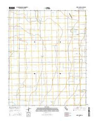 Cairns Corner California Current topographic map, 1:24000 scale, 7.5 X 7.5 Minute, Year 2015