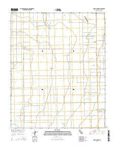 Cairns Corner California Current topographic map, 1:24000 scale, 7.5 X 7.5 Minute, Year 2015