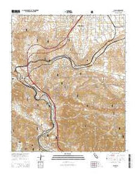 Cajon California Current topographic map, 1:24000 scale, 7.5 X 7.5 Minute, Year 2015