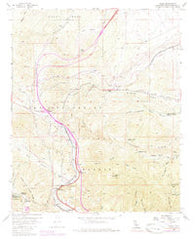 Cajon California Historical topographic map, 1:24000 scale, 7.5 X 7.5 Minute, Year 1956