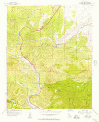 Cajon California Historical topographic map, 1:24000 scale, 7.5 X 7.5 Minute, Year 1956