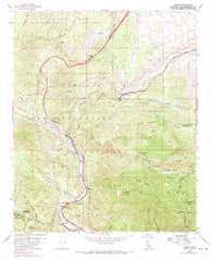 Cajon California Historical topographic map, 1:24000 scale, 7.5 X 7.5 Minute, Year 1956