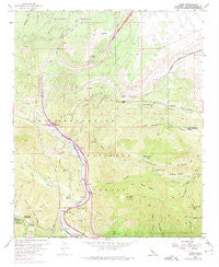 Cajon California Historical topographic map, 1:24000 scale, 7.5 X 7.5 Minute, Year 1956