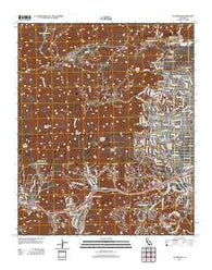 Calabasas California Historical topographic map, 1:24000 scale, 7.5 X 7.5 Minute, Year 2012