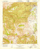 Calabasas California Historical topographic map, 1:24000 scale, 7.5 X 7.5 Minute, Year 1952
