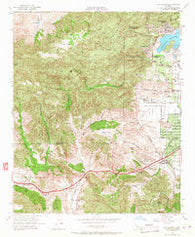 Calabasas California Historical topographic map, 1:24000 scale, 7.5 X 7.5 Minute, Year 1952