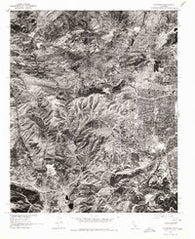 Calabasas California Historical topographic map, 1:24000 scale, 7.5 X 7.5 Minute, Year 1976
