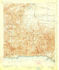 Calabasas California Historical topographic map, 1:62500 scale, 15 X 15 Minute, Year 1903