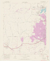 Calabasas California Historical topographic map, 1:24000 scale, 7.5 X 7.5 Minute, Year 1952