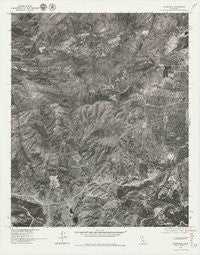 Calabasas California Historical topographic map, 1:24000 scale, 7.5 X 7.5 Minute, Year 1976