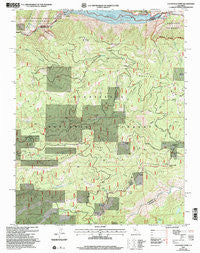 Calaveras Dome California Historical topographic map, 1:24000 scale, 7.5 X 7.5 Minute, Year 2001