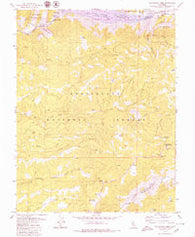 Calaveras Dome California Historical topographic map, 1:24000 scale, 7.5 X 7.5 Minute, Year 1979