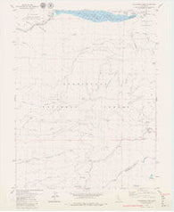 Calaveras Dome California Historical topographic map, 1:24000 scale, 7.5 X 7.5 Minute, Year 1979