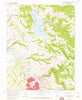 Calaveras Reservoir California Historical topographic map, 1:24000 scale, 7.5 X 7.5 Minute, Year 1961