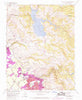 Calaveras Reservoir California Historical topographic map, 1:24000 scale, 7.5 X 7.5 Minute, Year 1961