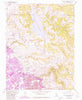 Calaveras Reservoir California Historical topographic map, 1:24000 scale, 7.5 X 7.5 Minute, Year 1961