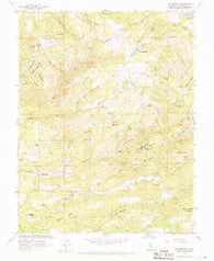Calaveritas California Historical topographic map, 1:24000 scale, 7.5 X 7.5 Minute, Year 1962