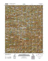 Caldor California Historical topographic map, 1:24000 scale, 7.5 X 7.5 Minute, Year 2012