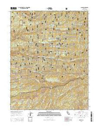 Caldor California Current topographic map, 1:24000 scale, 7.5 X 7.5 Minute, Year 2015