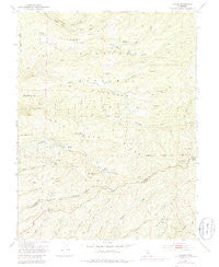 Caldor California Historical topographic map, 1:24000 scale, 7.5 X 7.5 Minute, Year 1951