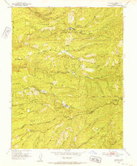 Caldor California Historical topographic map, 1:24000 scale, 7.5 X 7.5 Minute, Year 1951